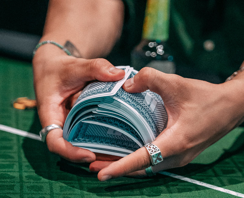 Poker-utleie-dealer
